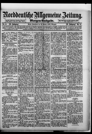Norddeutsche allgemeine Zeitung vom 25.01.1896