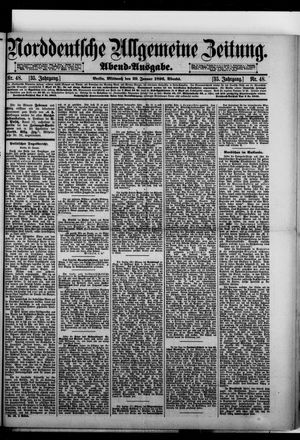 Norddeutsche allgemeine Zeitung vom 29.01.1896