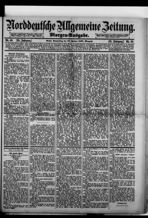 Norddeutsche allgemeine Zeitung vom 30.01.1896