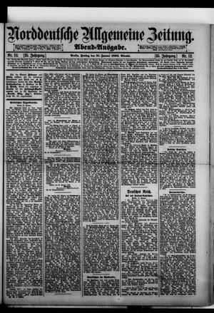 Norddeutsche allgemeine Zeitung vom 31.01.1896