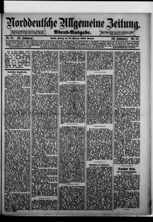 Norddeutsche allgemeine Zeitung vom 21.02.1896