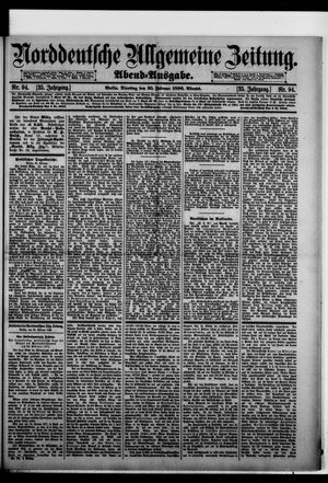 Norddeutsche allgemeine Zeitung vom 25.02.1896