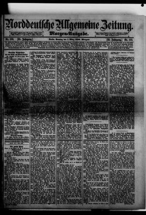 Norddeutsche allgemeine Zeitung vom 01.03.1896