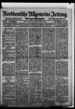 Norddeutsche allgemeine Zeitung on Mar 5, 1896