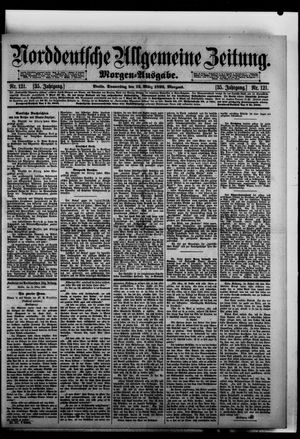 Norddeutsche allgemeine Zeitung vom 12.03.1896