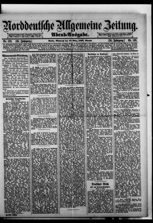 Norddeutsche allgemeine Zeitung on Mar 18, 1896