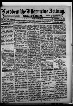 Norddeutsche allgemeine Zeitung on Mar 22, 1896