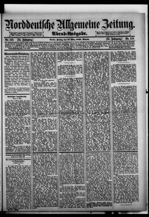 Norddeutsche allgemeine Zeitung vom 27.03.1896