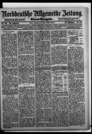 Norddeutsche allgemeine Zeitung vom 07.04.1896