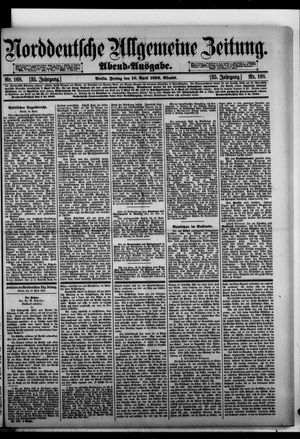 Norddeutsche allgemeine Zeitung on Apr 10, 1896