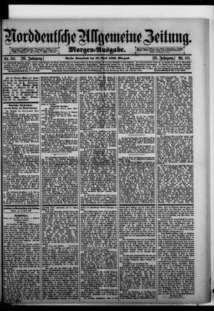 Norddeutsche allgemeine Zeitung on Apr 18, 1896