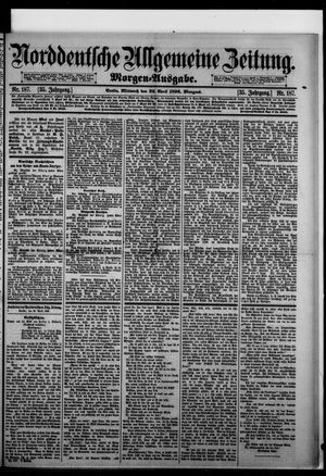 Norddeutsche allgemeine Zeitung on Apr 22, 1896