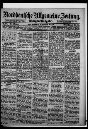 Norddeutsche allgemeine Zeitung vom 29.04.1896