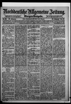 Norddeutsche allgemeine Zeitung vom 30.04.1896