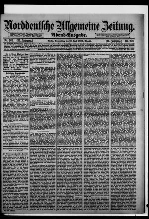 Norddeutsche allgemeine Zeitung vom 30.04.1896