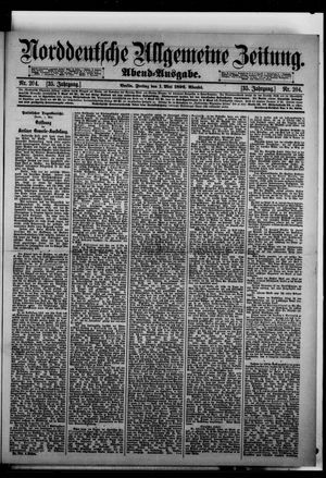 Norddeutsche allgemeine Zeitung on May 1, 1896