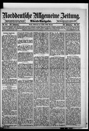 Norddeutsche allgemeine Zeitung on May 6, 1896