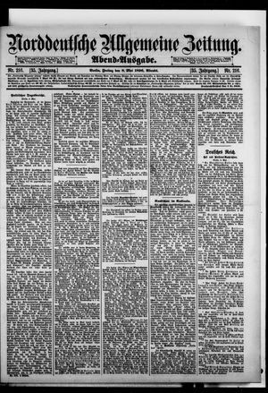 Norddeutsche allgemeine Zeitung on May 8, 1896