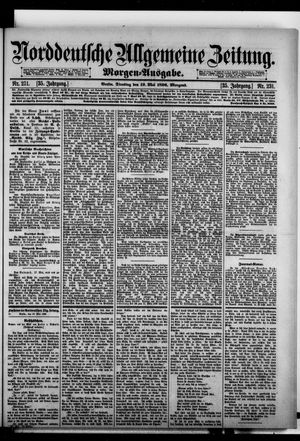 Norddeutsche allgemeine Zeitung on May 19, 1896