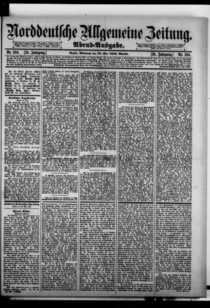 Norddeutsche allgemeine Zeitung vom 20.05.1896