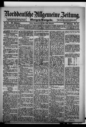 Norddeutsche allgemeine Zeitung on May 24, 1896