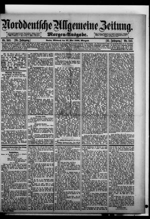 Norddeutsche allgemeine Zeitung vom 27.05.1896