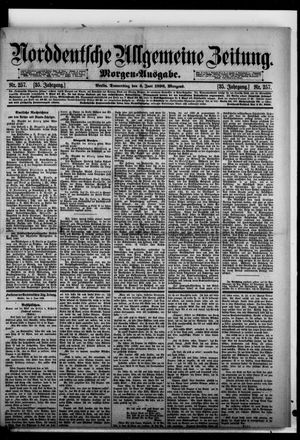 Norddeutsche allgemeine Zeitung on Jun 4, 1896