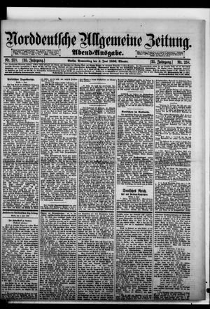 Norddeutsche allgemeine Zeitung on Jun 4, 1896