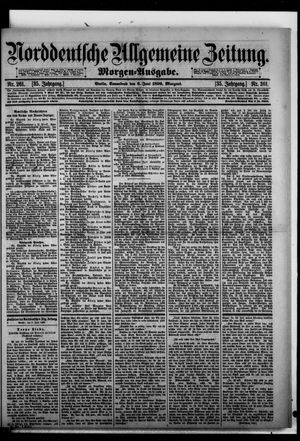 Norddeutsche allgemeine Zeitung on Jun 6, 1896