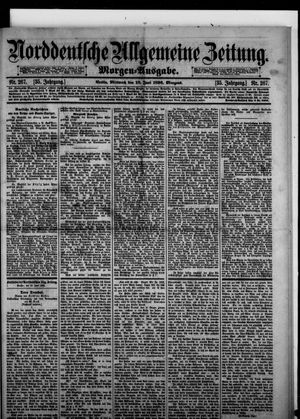 Norddeutsche allgemeine Zeitung on Jun 10, 1896