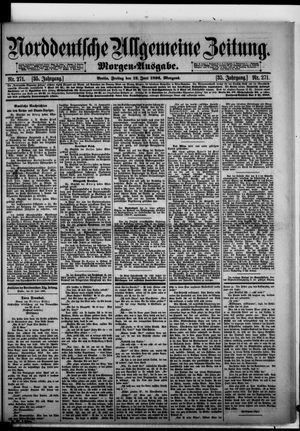 Norddeutsche allgemeine Zeitung on Jun 12, 1896