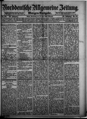 Norddeutsche allgemeine Zeitung vom 18.06.1896