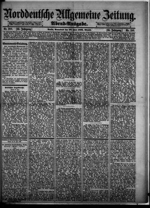 Norddeutsche allgemeine Zeitung vom 20.06.1896