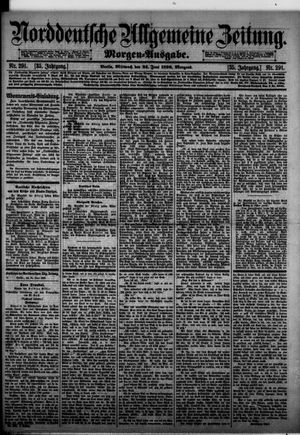 Norddeutsche allgemeine Zeitung vom 24.06.1896