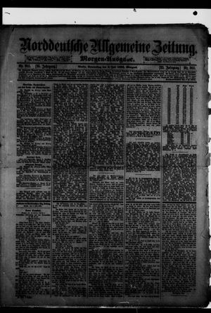 Norddeutsche allgemeine Zeitung on Jul 2, 1896