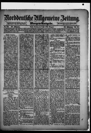 Norddeutsche allgemeine Zeitung vom 07.07.1896