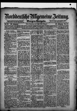 Norddeutsche allgemeine Zeitung on Jul 9, 1896