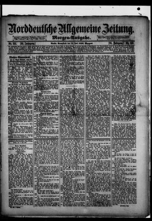 Norddeutsche allgemeine Zeitung vom 11.07.1896