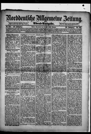 Norddeutsche allgemeine Zeitung vom 11.07.1896