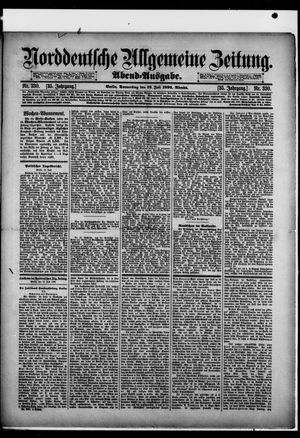 Norddeutsche allgemeine Zeitung vom 16.07.1896