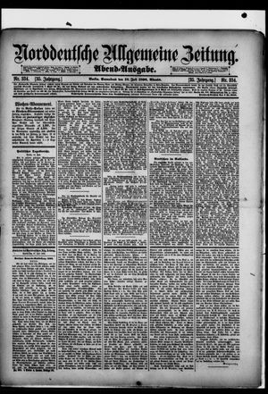 Norddeutsche allgemeine Zeitung vom 18.07.1896