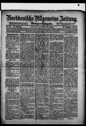 Norddeutsche allgemeine Zeitung vom 26.07.1896