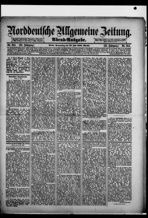 Norddeutsche allgemeine Zeitung vom 30.07.1896
