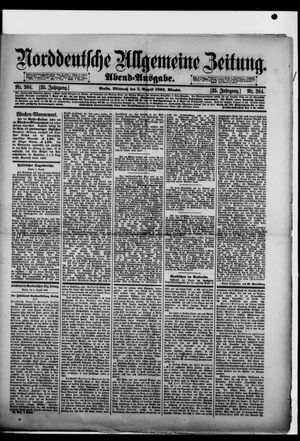 Norddeutsche allgemeine Zeitung vom 05.08.1896