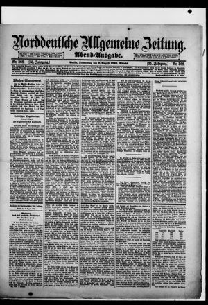 Norddeutsche allgemeine Zeitung vom 06.08.1896