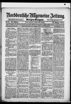 Norddeutsche allgemeine Zeitung vom 09.08.1896
