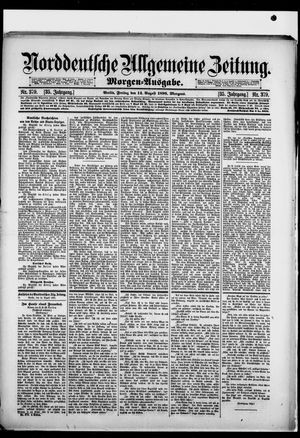 Norddeutsche allgemeine Zeitung vom 14.08.1896