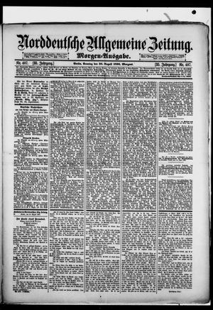 Norddeutsche allgemeine Zeitung vom 30.08.1896