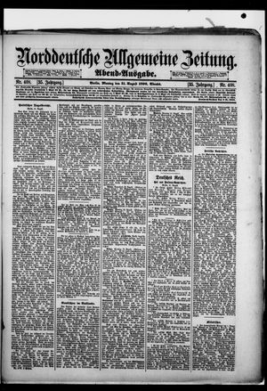 Norddeutsche allgemeine Zeitung vom 31.08.1896