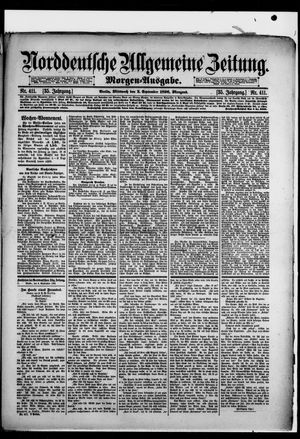 Norddeutsche allgemeine Zeitung vom 02.09.1896